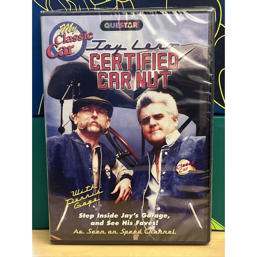 Legendary Muscle Cars: Jay Leno - Certified Car Nut (DVD, 2005)
